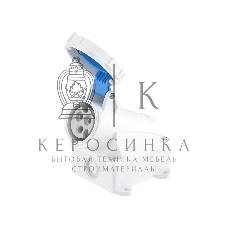 Розетка наружная DKC DIS5181653T 16А 230В 2P+E IP67