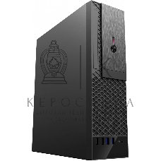 Компьютерный корпус с блоком питания 300Вт. Foxline FL-1001 mATX case, black, w/PSU TFX 300W, w/2xUSB2.0+2xUSB3.0, w/1xcombo audio, w/pwr cord, w/8cm FAN