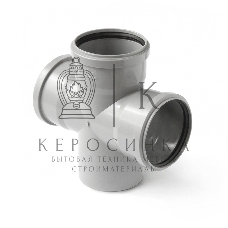 Крестовина одноплоскостная (Полипропилен) 50x50x50/87,5