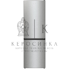 Холодильник Gorenje NRKE62XL серебристый металлик двухкамерный 203/99л морозилка снизу, No Frost