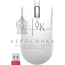 Мышь беспроводная/проводная Defender Stone GM-551 белый, 7200 dpi, радиоканал, Bluetooth, USB, кнопки - 7