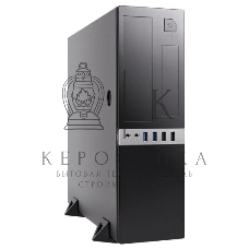 Компьютерный корпус с блоком питания 300Вт. Сase Foxline mATX Desktop 300W, 2xUSB 3.0, 2xUSB 2.0, toolless, Black, 8см. fan, powercord