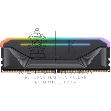 Оперативная память Apacer Nox, DDR5, 16Gb (1x16 Gb), 6400 MHz, CL36, DIMM, радиатор, RGb, черный