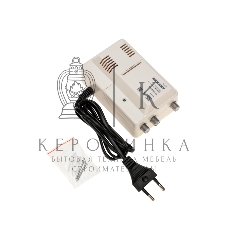 Антенный усилитель ТВ сигнала на 2 выхода, RX-200 Rexant