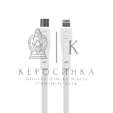 Кабель MORE CHOICE (4620202553119) K60ia 2м USB 3.0A PD 27W для Lightning ng 8-pin Type-C - 2м, белый