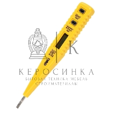 Индикаторная отвертка-тестер напряжения цифровая Deli DL8003 (12-250 В)