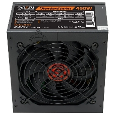 Блок питания Ginzzu SB450, 450Вт, 120мм, черный
