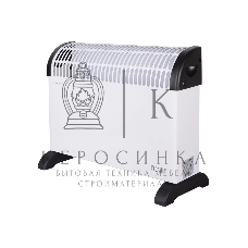 Конвектор электрический Ресанта ОК-2000С белый, 2000 Вт, 25 м2, термостат