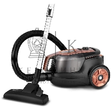 Пылесос Vitek VT-8117(BK) коричневый/черный, 450/2200 Вт, уборка сухая, пылесборник циклонный фильтр, 2,5 л