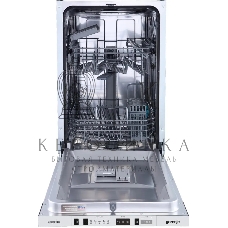 Встраиваемая посудомоечная машина Gorenje GV522E10S, серебристый, 44.8 см, 9 компл., 49 дБ, класс A++