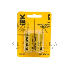 Батарейка щелочая Alkaline Optima LR14/C (2шт/блистер)