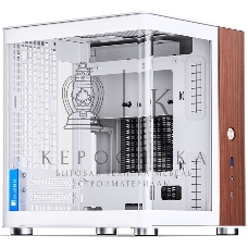 Компьютерный корпус без блока питания Case JONSBO TK-0 белый, Desktop SFF, TG, no fan, 1xUSB-A 3.2 + 1xUSB-C 3.2, SFX PSU Support, mITX белый