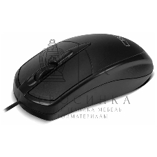 Мышь проводная CBR CM 121 черный, 1000 dpi, USB, кнопки - 3