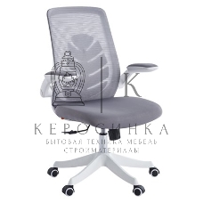 Кресло офисное для оператора Chairman CH565 серый, белый пластик