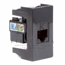 Розетка DKC RJ-45 кат. 6, Viva,1 мод., черный