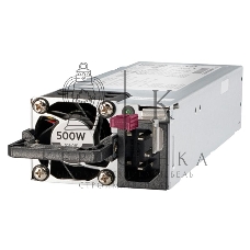 Блок питания серверный 866729-001 500W HPE BL460cG10/DL120G10/DL160G10/DL180G10/DL360G10/DL380G10/ML