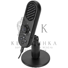 Микрофон проводной Оклик MP-M300 1.5м черный