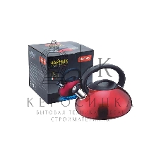 Чайник для плиты MALLONY MAL-103-R красный