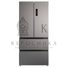 Холодильник Korting KNFF 82535 X нержавеющая сталь трехкамерный 354/186л морозилка снизу