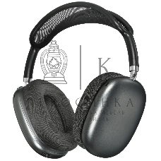 Беспроводные/проводные наушники Borofone BO35 серый космос, накладные, Bluetooth + проводной