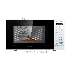 Микроволновая печь Midea EM719M2Z-W белый, 19 л, 700 Вт, переключатели - сенсор
