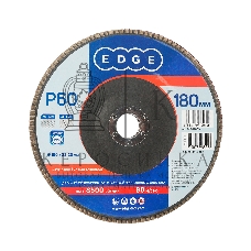 Круг лепестковый торцевой Edge by Patriot 180 ммx22,23 ммxP60