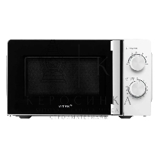 Микроволновая печь Vitek VT-MW0120 белый/серебристый, 20 л, 700 Вт, переключатели - поворотный механизм