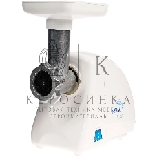 Мясорубка электрическая Ротор Экстра М ЭМШ 35/250-1 белый, 1500 Вт, 0.6 кг/мин, защита от перегрузки, насадки - 2