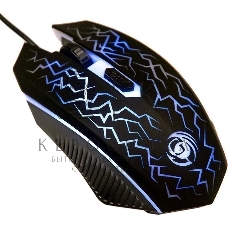 Мышь проводная Dialog Gan-Kata MGK-08U черный, 1600 dpi, USB, кнопки - 4