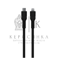 Кабель MORE CHOICE (4620202553690) K65ia 2м USB 3.0A PD 27W для Lightning ng 8-pin 2 м, черный