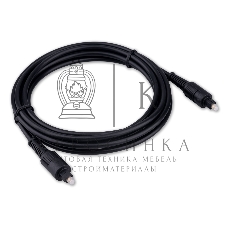 Кабель оптический Cablexpert CC-OPT-3M-N, Toslink 2xODT M/M, 3м, черный, пакет