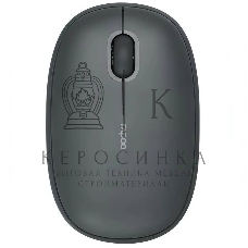 Мышь беспроводная Rapoo M650 темно-серый