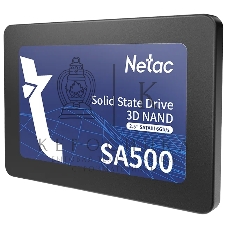 Накопитель SSD Netac SA500, 256Gb, SATA III, 2.5