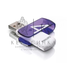 Флешка USB 4Gb PHILIPS VIVID2.0 4Gb, USB 2.0