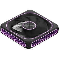 Вентилятор для корпуса Formula Air Fusion 1 BK ARGb 120х120x28 черный 4-pin 36.93дБ (упак.:1шт) Ret