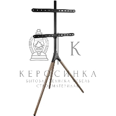 Кронштейн Kromax OMEGA-11 черный/деревянный, 3 шт/уп, Стойка-тренога, для 1 TV 32