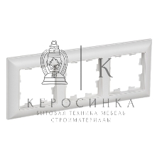 Рамка 3-м IEK BR-M32-12-K91 BRITE РУ-3-БрАБ арктич. бел./бел.