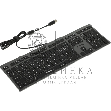 Клавиатура проводная A4Tech Fstyler FX60H, USB, серый/белый