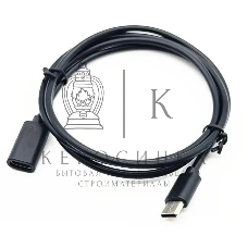 Кабель-удлинитель Buro USB Type-C (m) USB Type-C (f) 2м черный