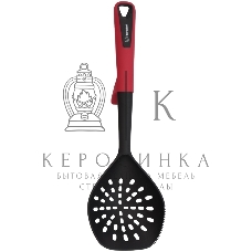 Шумовка для первых/вторых блюд Rondell Craft RD-1873 черный/красный упак.: картонная подложка