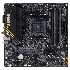 Материнская плата ASUS TUF GAMING A520M-PLUS WIFI, AM4, AMD A520, 4xDDR4, 4xSATA, 1xM.2, 1xPCIe 3.0 x16, 2xPCIe x1, 1xVGA, 1xHDMI, 1xDP, 1x 1Gb LAN, 2xUSB-A 3.2 Gen 1, 2xUSB-A 2.0, 3x3.5 мм, 7.1, mATX