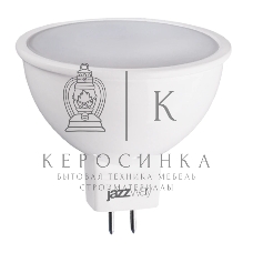 Лампа светодиодная JazzWay PLED-ECO-JCDR 5Вт 3000К теплый белый GU5.3 400лм 220-240В
