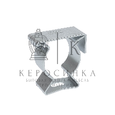 Держатель с крышкой DKC 6044-A25 d25мм оцинк. сталь