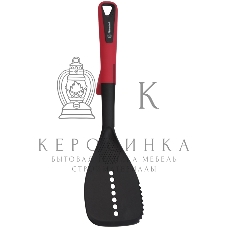 Лопатка для вторых блюд Rondell Craft RD-1871 черный/красный упак.: картонная подложка