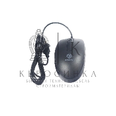 Мышь проводная Raskat M015 черный, 1000 dpi, USB, кнопки - 3