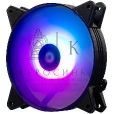 Кулер Lyambda LAC-01 (чёрный, ARGB, 1100 RPM, 20.3 dBA, 36.54 CFM, 4-Pin/5v ARGB)