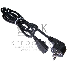 Шнур питания Lanmaster LAN-PP13/SHA-0.5-BK C13-Schuko проводник.:3x0.75мм2 0.5м 220В 10А (упак.:1шт) черный