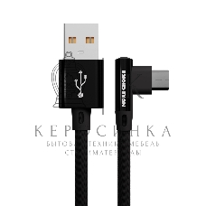 Кабель MORE CHOICE (4627151196947) K27m USB 2.1A microUSB черный - 1,0m