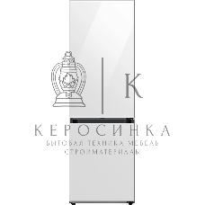 Холодильник Samsung RB34C7B5E12/EF белый стекло двухкамерный 230/114л морозилка снизу, No Frost