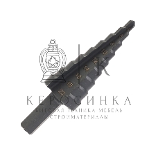 Сверло PATRIOT по металлу ступенчатое 4-20 мм, HSS, упаковка блистер